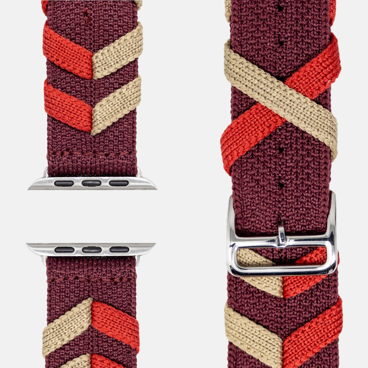 Nylon Armband Helena Rot